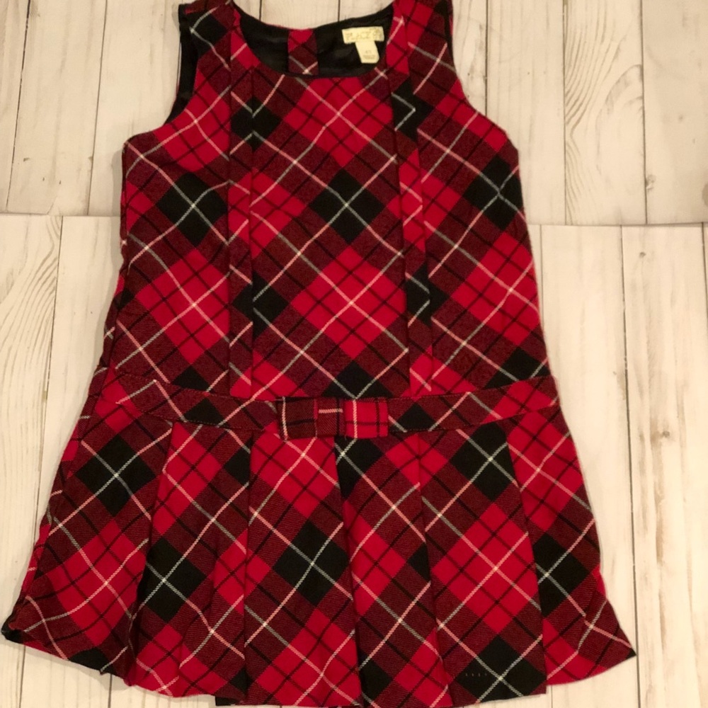 Children’s Place Red Plaid Jumper